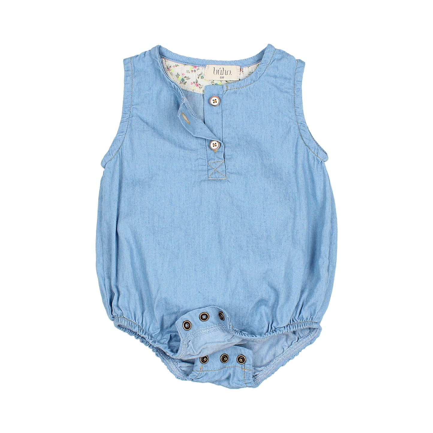 Buho Baby Denim Romper