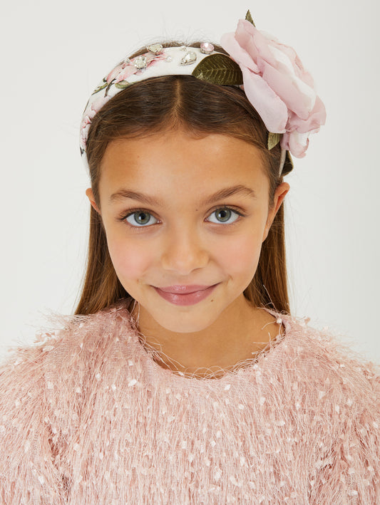 Monnalisa Floral Headband