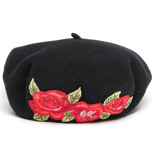 Monnalisa Beret with Roses