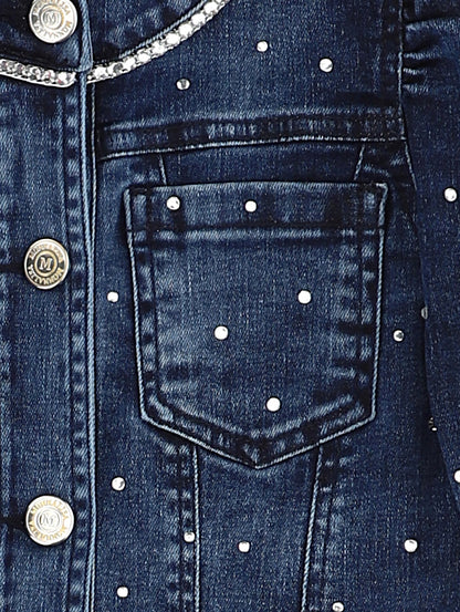 Monnalisa Teen Denim Jacket