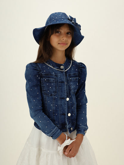 Monnalisa Teen Denim Jacket