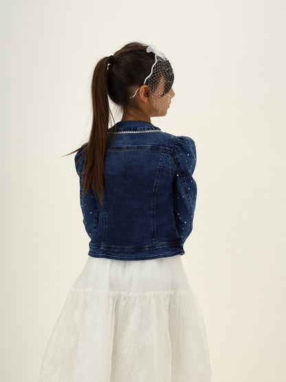 Monnalisa Teen Denim Jacket