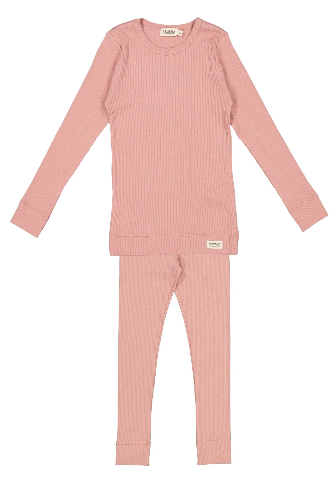 MarMar Long Sleeve Ribbed T-Shirt & Legging Set
