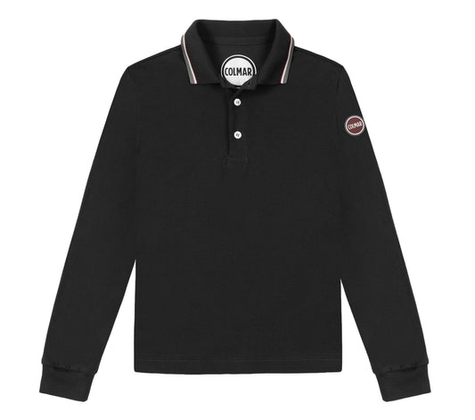 Colmar Boys 2022 Black LS Polo Shirt