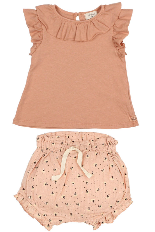 Buho Baby Girl Spring Outfit Set