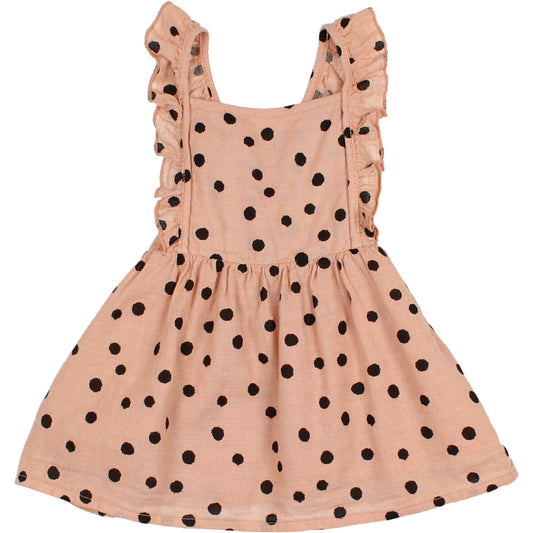 Buho Baby Girl Dots Dress