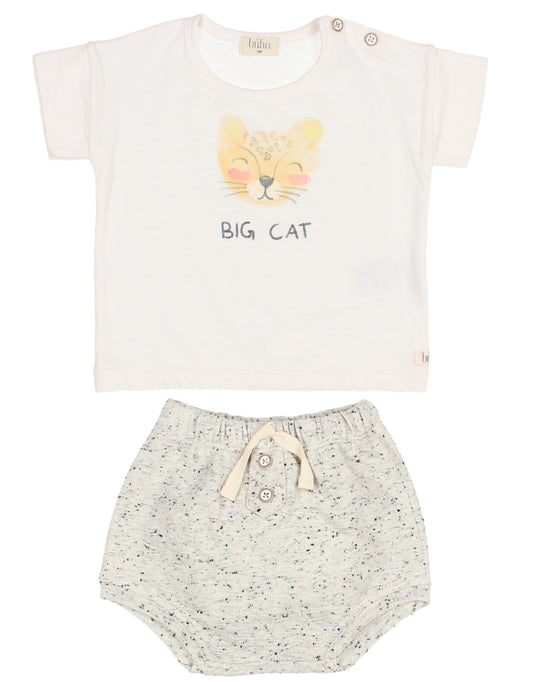 Buho Baby Cat Outfit Set