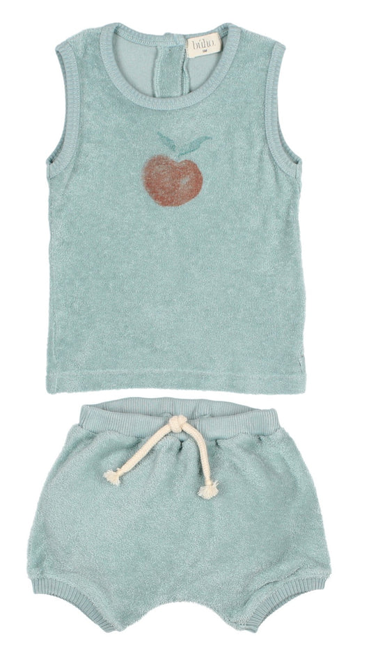 Buho Baby Terry Tank & Bloomer Outfit Set
