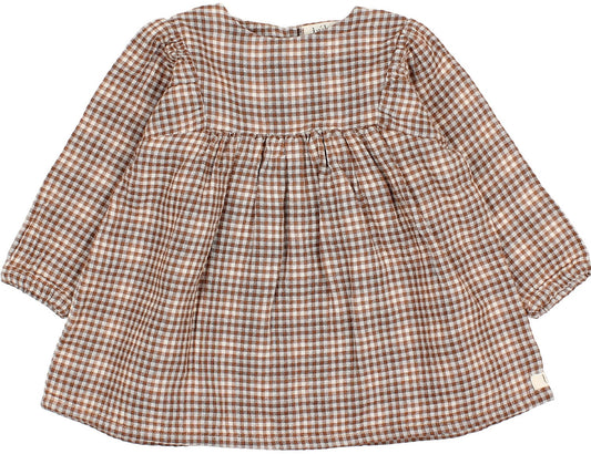 Buho Baby Mini Vichy Check Dress