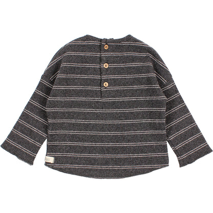 Buho Baby Ribbed Striped Outfit Set