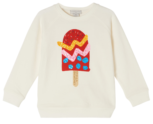 Stella McCartney Girls Ice Lolly Sweatshirt