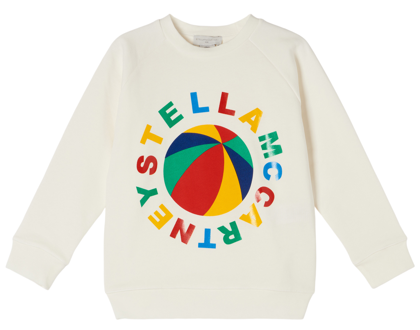 Stella McCartney Girls Beachball Logo Sweatshirt