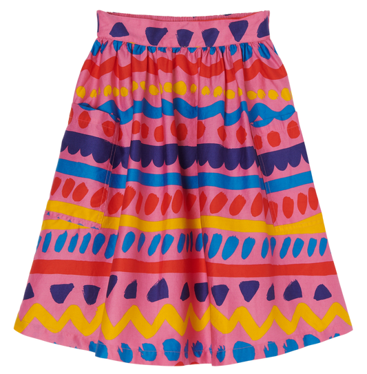 Stella McCartney Striped Tribal Skirt