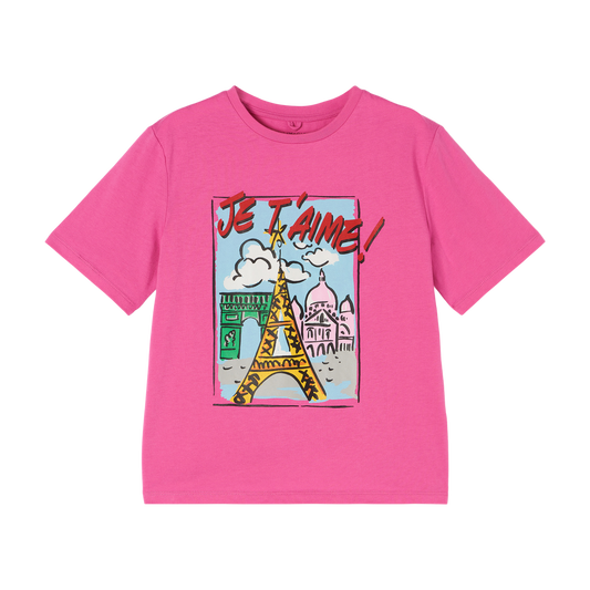 Stella McCartney Girls Eiffel Tower T-Shirt