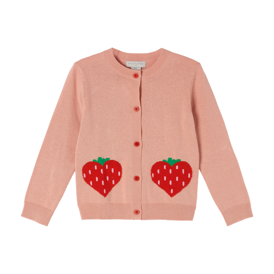 Stella McCartney Knit Strawberry Cardigan