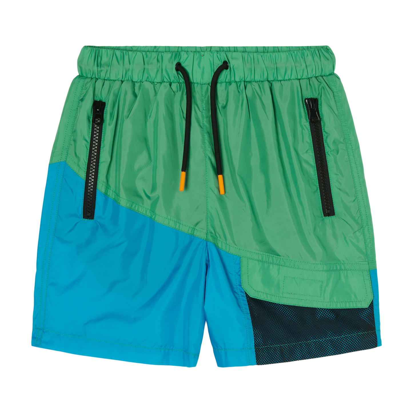 Stella McCartney Boys Color Block Swim Shorts