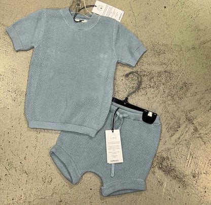 Aymara Jule Gregg 2 Pc Knitted Top & Bottom Outfit