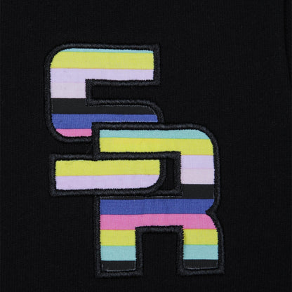 Sonia Rykiel Short Sleeved Dress w/ Colorful Front 'SR' Print