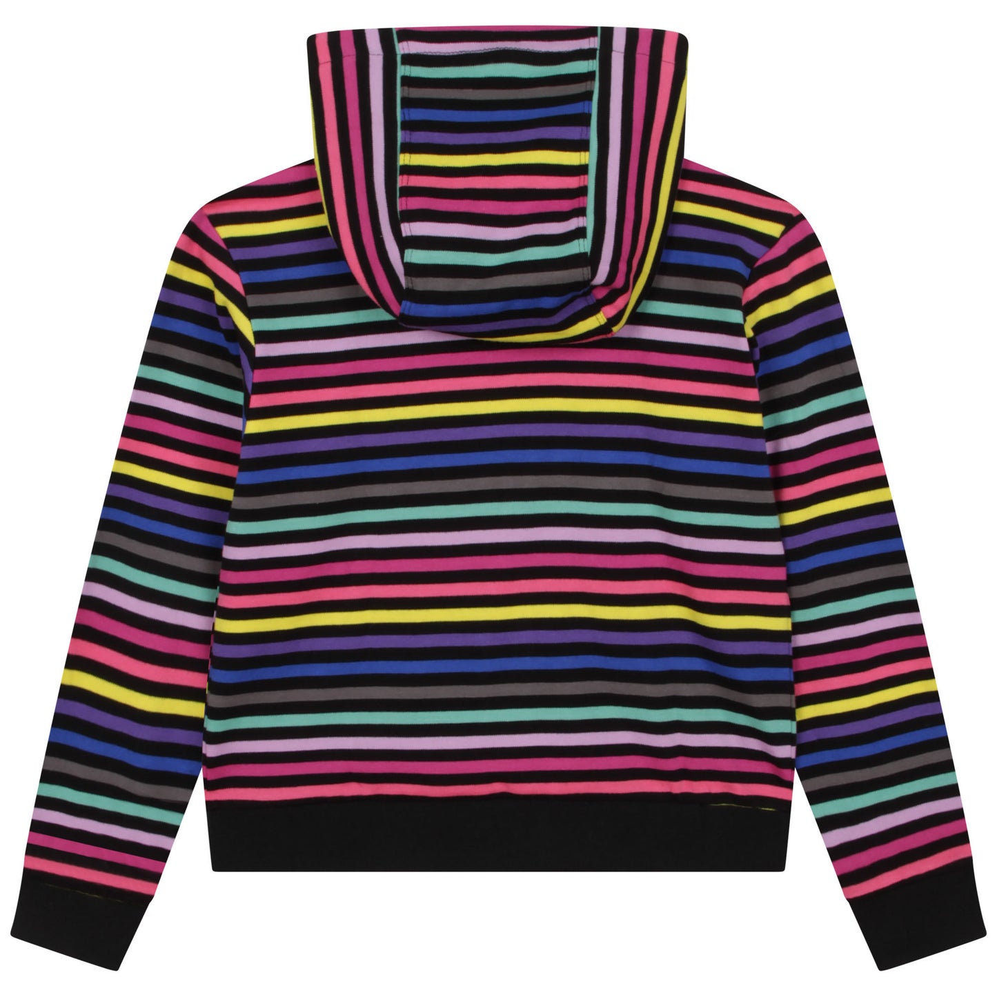 Sonia Rykiel Hooded Striped Multicolored Cardigan