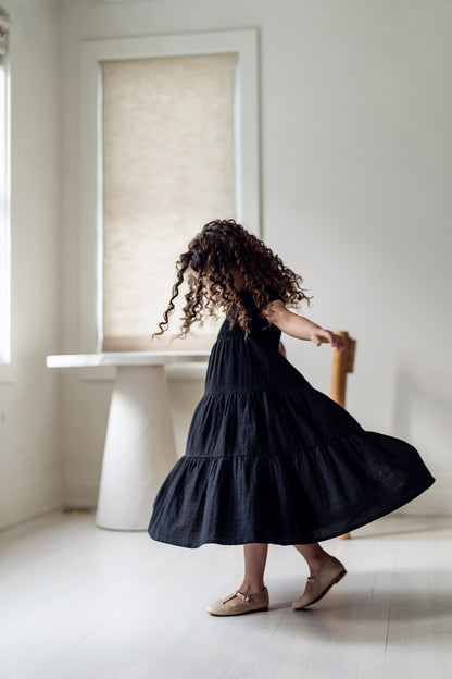 Coco Blanc Smocked Dress –