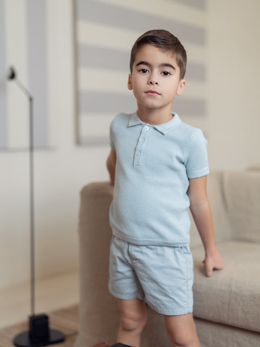 Coco Blanc Boys Dress Shorts