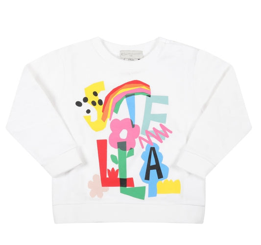 Stella McCartney Rainbow Print Sweatshirt