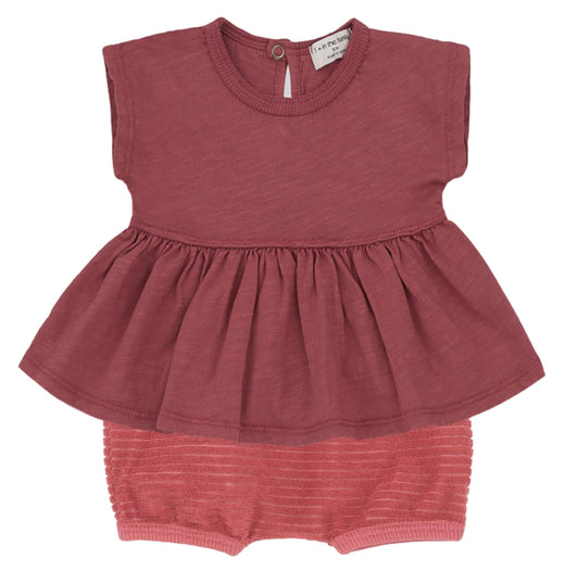 One + In the Family Baby Girl Ponza & Alghero Outfit Set