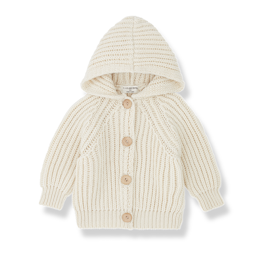 One + In the Family Aniol Baby Hooded Jacket