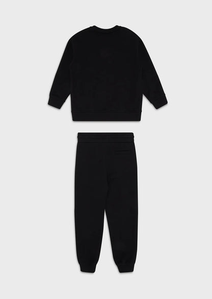 Armani Junior Two-Piece Tracksuit Eagle Patch