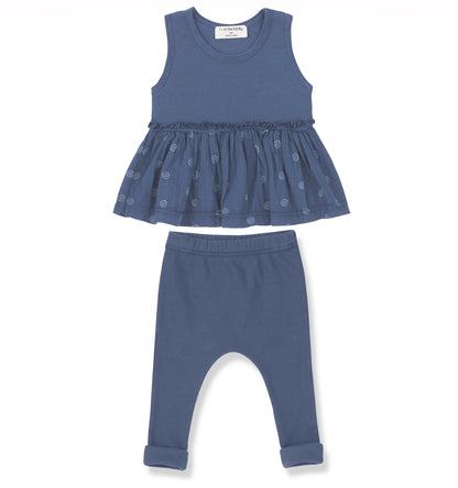 One + In the Family Baby Girl Barletta & Marti Outfit Set
