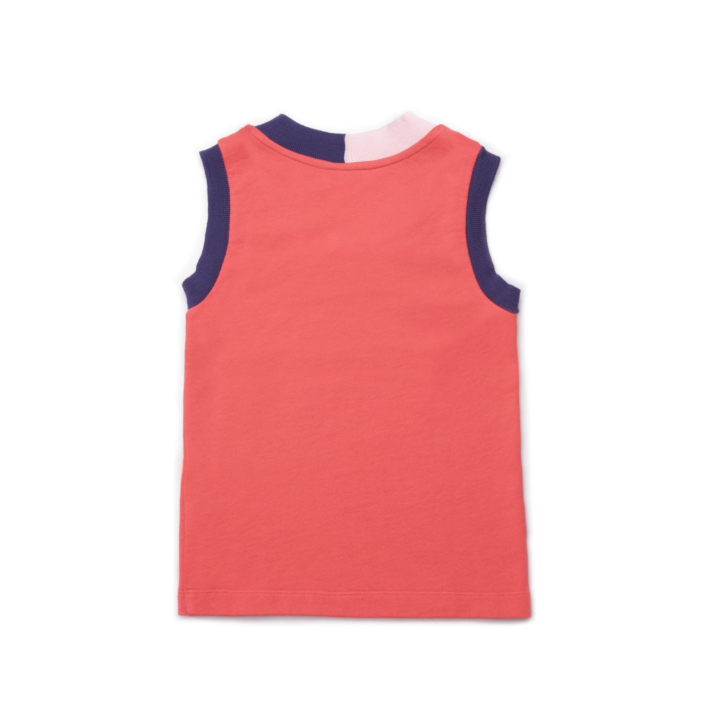 Barn of Monkeys BOM18012 Contrast Neck Tank Top