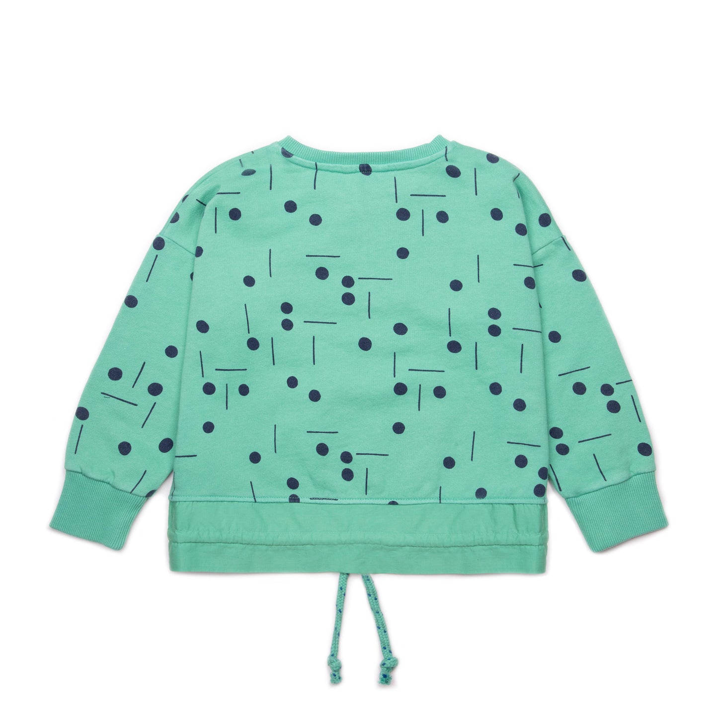 Barn of Monkeys BOM18016 Woven Ruffle Sweatshirt