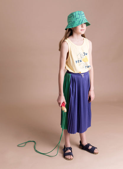 Barn of Monkeys BOM18040 Pleated Midi Skirt