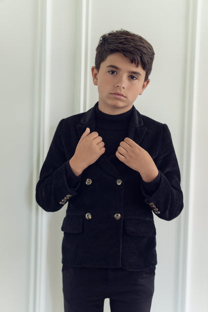 Coco Blanc Corduroy Suit 2pc Set