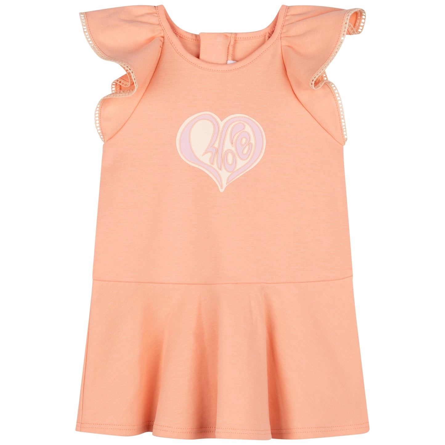 Chloe Short Sleeve Heart Dress