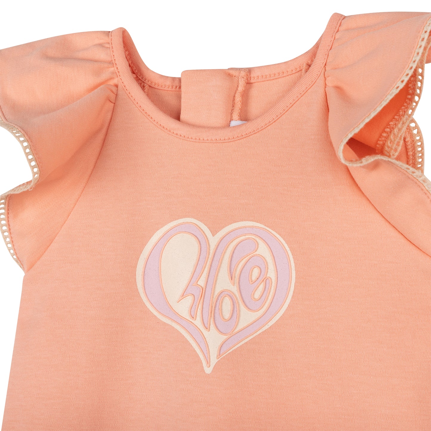 Chloe Short Sleeve Heart Dress