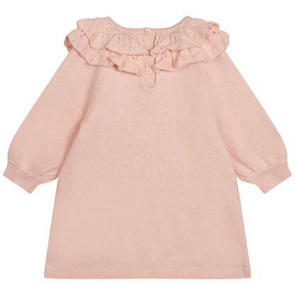 Chloe Knit Dress w/ Fancy Collar