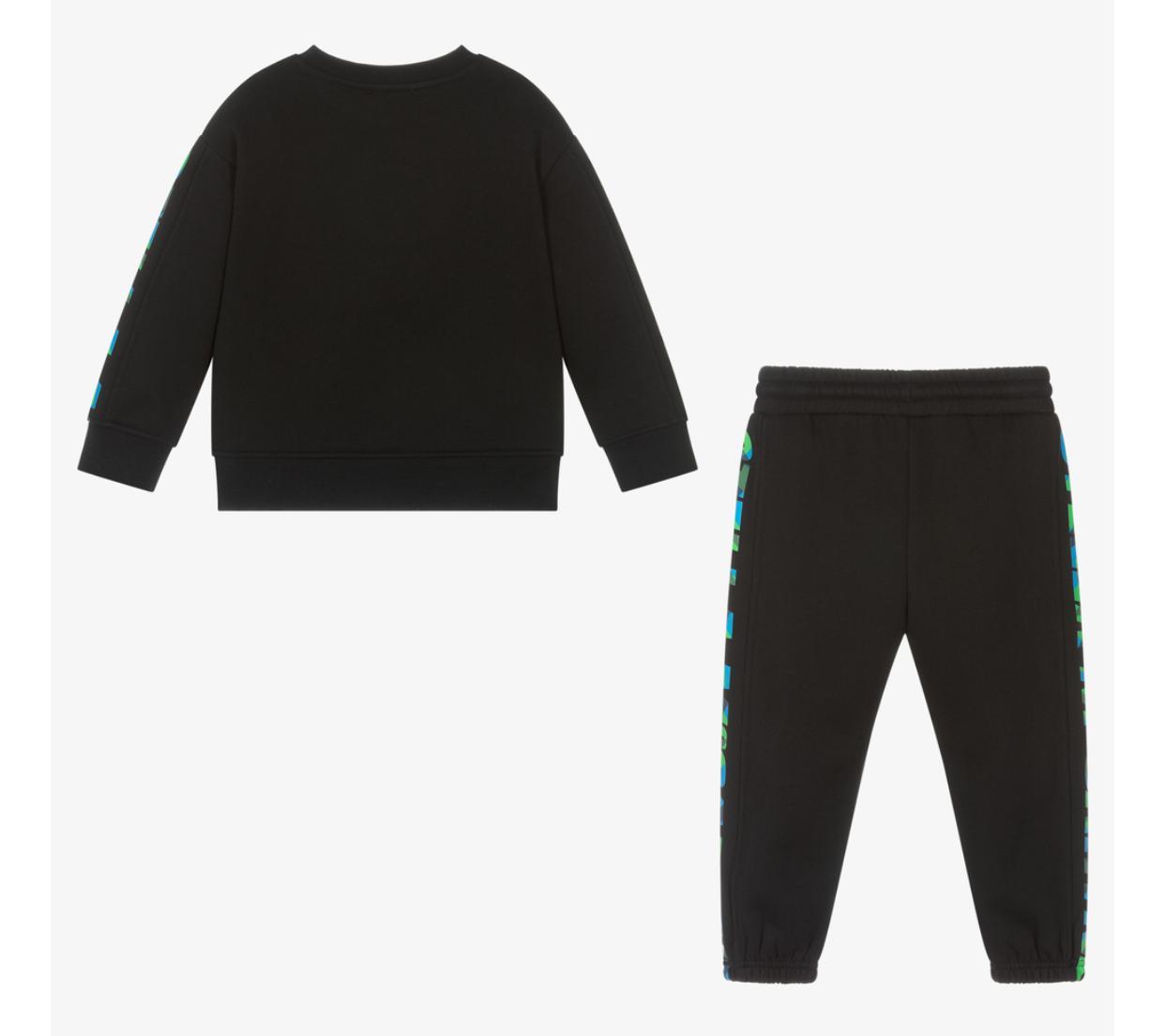 Stella McCartney Boys Active Track Suit w/ SMC Print