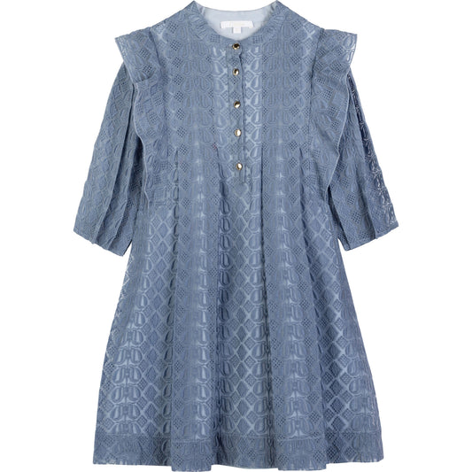 Chloe Art Deco Ruffles Dress