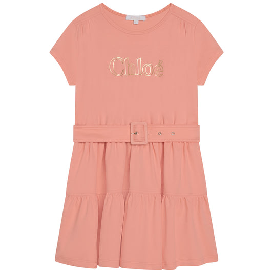 Chloe Teen Girls Belted Dress