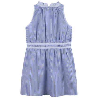 Chloe Girls Pin Striped Sleeveless Dress