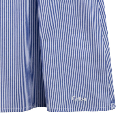 Chloe Girls Pin Striped Sleeveless Dress