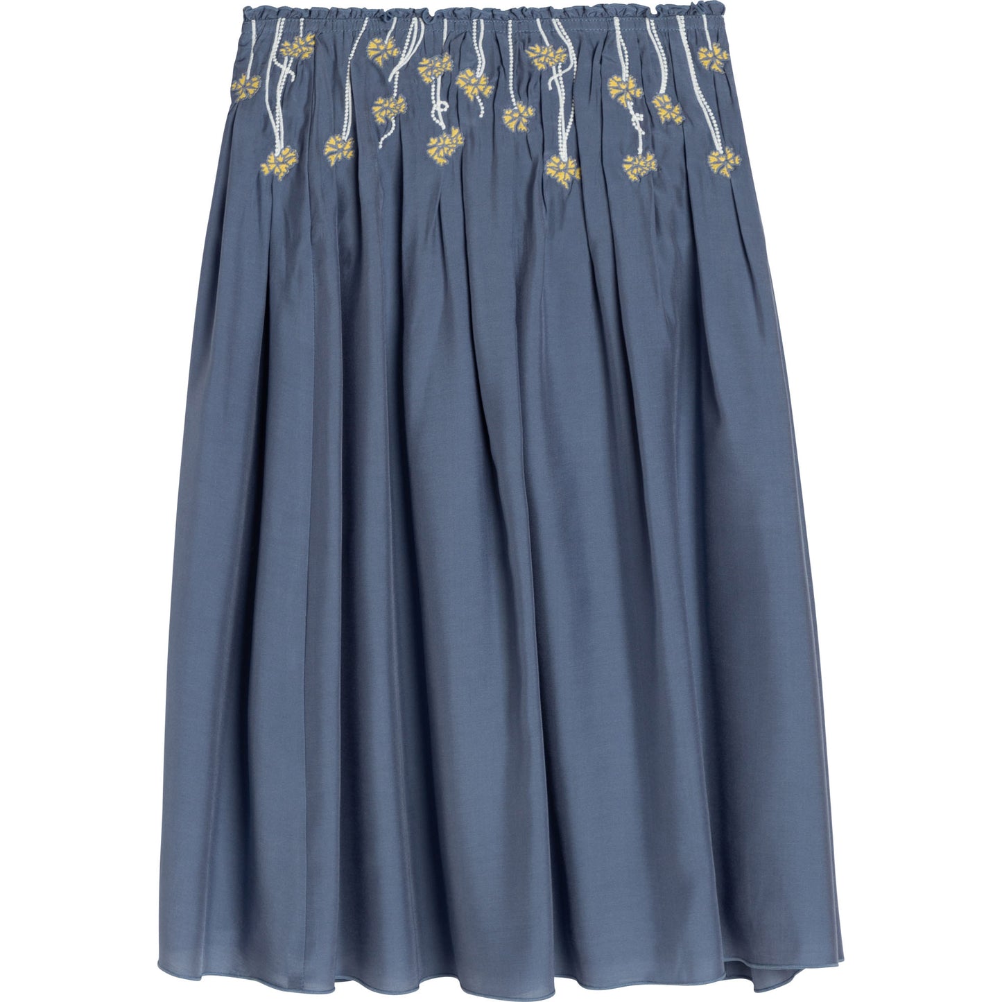 Chloe Floral Silk Skirt