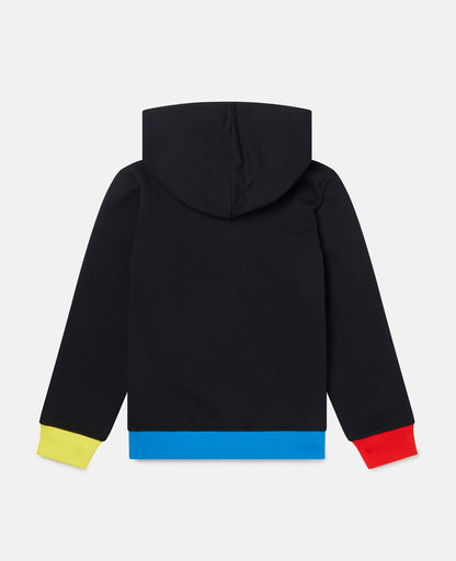 Stella McCartney Boys Zip Hoodie w/ Smiley Face
