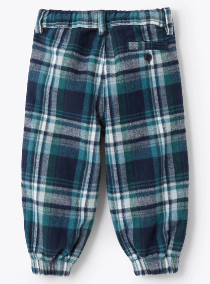 Il Gufo Plaid Flannel Pants