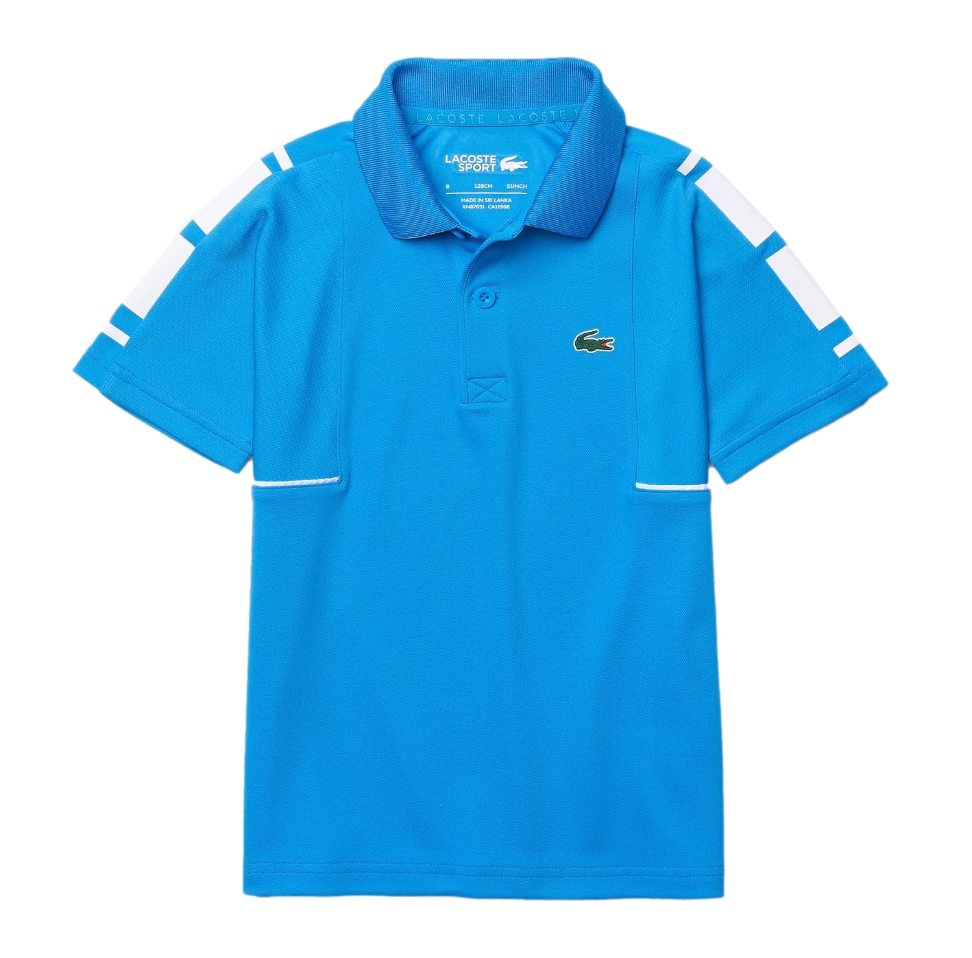 Lacoste Stripe Breathable Polo Shirt