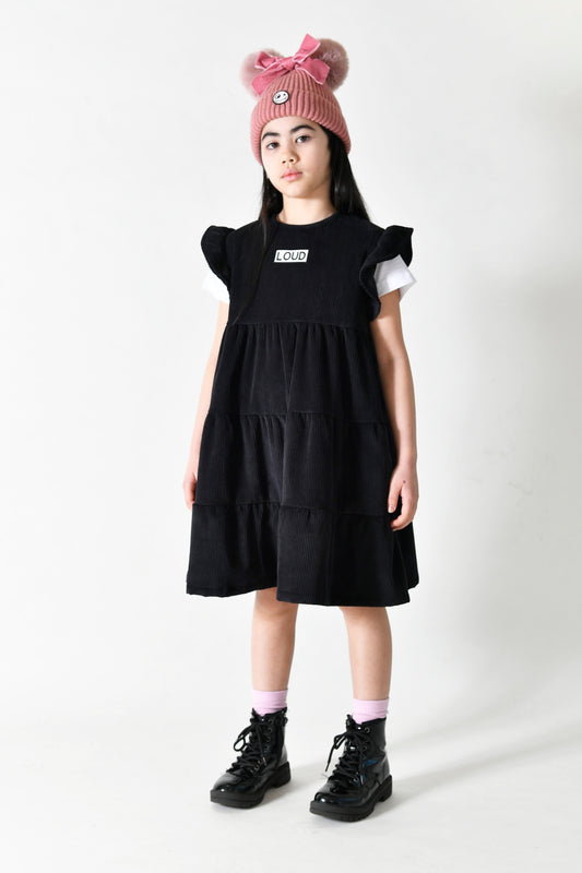 Loud Apparel Always Tiered Dress