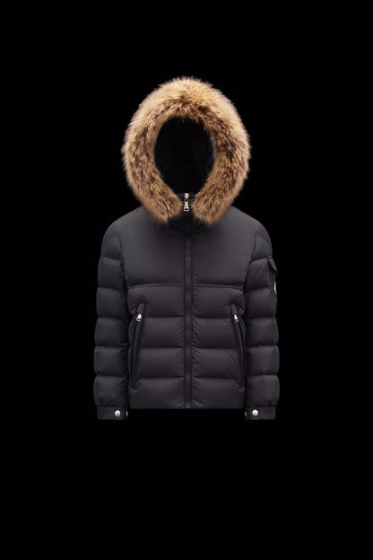 Moncler New Byron Jacket w/ Fur Hood – TuesdaysChild.com Moncler New Byron Jacket w/ Fur Hood – TuesdaysChild.com