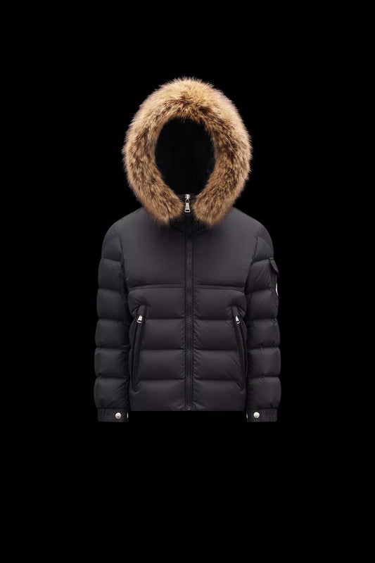 Moncler New Byron Jacket w/ Fur Hood