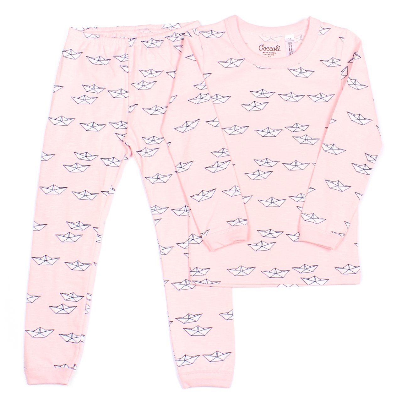 Coccoli Paper Boats Baby Playwear Set